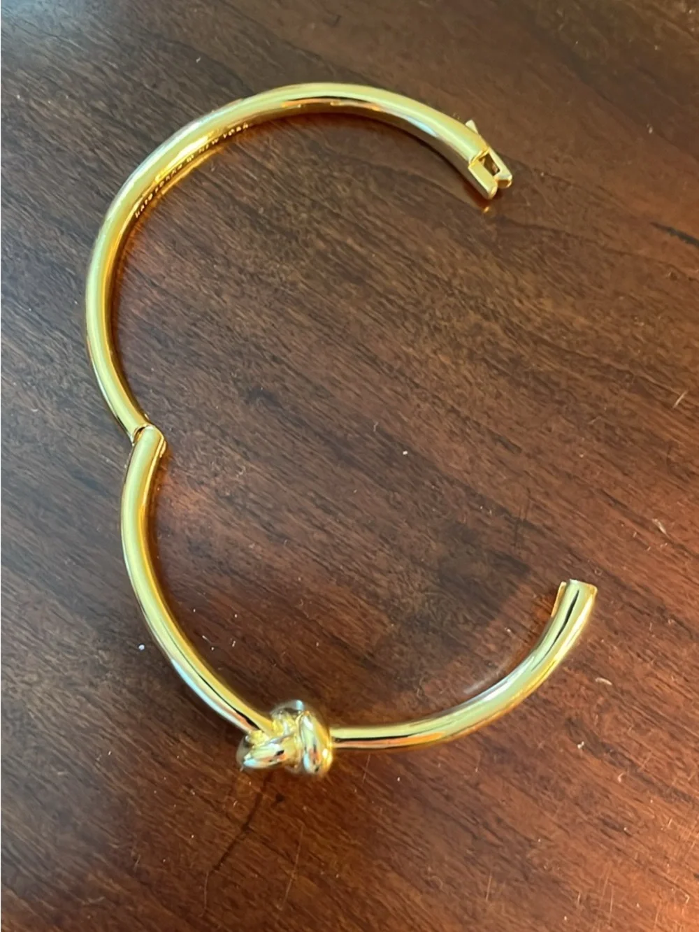kate spade Gold Knot Bangle Bracelet